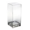 12"H X 5" X 5" CLEAR GLASS SQUARE OPENING -Cheap CERAMIC Shop 12h x 5 x 5 clear glass square opening