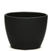 14" X 8" Opening X 12" H Ceramic Eye Vase, Matte Black -Cheap CERAMIC Shop 14 x 8 opening x 12 h ceramic eye vase matte black