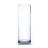 16"H X 6" CLEAR GLASS CYLINDER VASE -Cheap CERAMIC Shop 16h x 6 clear glass cylinder vase