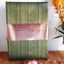 4.25’’ MET ROSE GOLD LEAF ASPIDISTRA -Cheap CERAMIC Shop 425 met rose gold leaf aspidistra 3