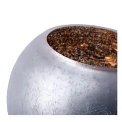 4.5”H X 6”D WHITE WRAP FISH/BUBBLE BOWL