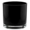 6" X 6" BLACK GLASS CYLINDER VASE -Cheap CERAMIC Shop 6 x 6 black glass cylinder vase
