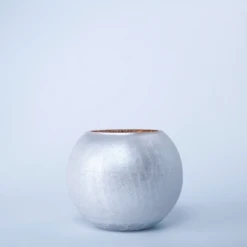 6.5βH X 8βD WHITE WRAP FISH/BUBBLE BOWL