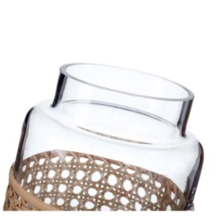 6”h X 5” BOHO STYLE CANE VASE -Cheap CERAMIC Shop 6h x 5 boho style cane vase 1