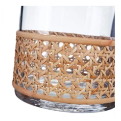 6”h X 5” BOHO STYLE CANE VASE -Cheap CERAMIC Shop 6h x 5 boho style cane vase 2