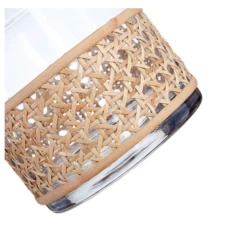 6”h X 5” BOHO STYLE CANE VASE -Cheap CERAMIC Shop 6h x 5 boho style cane vase 4