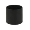 6”X6” MATTE BLACK CERAMIC CYLINDER VASE POT -Cheap CERAMIC Shop 6x6 matte black ceramic cylinder vase pot