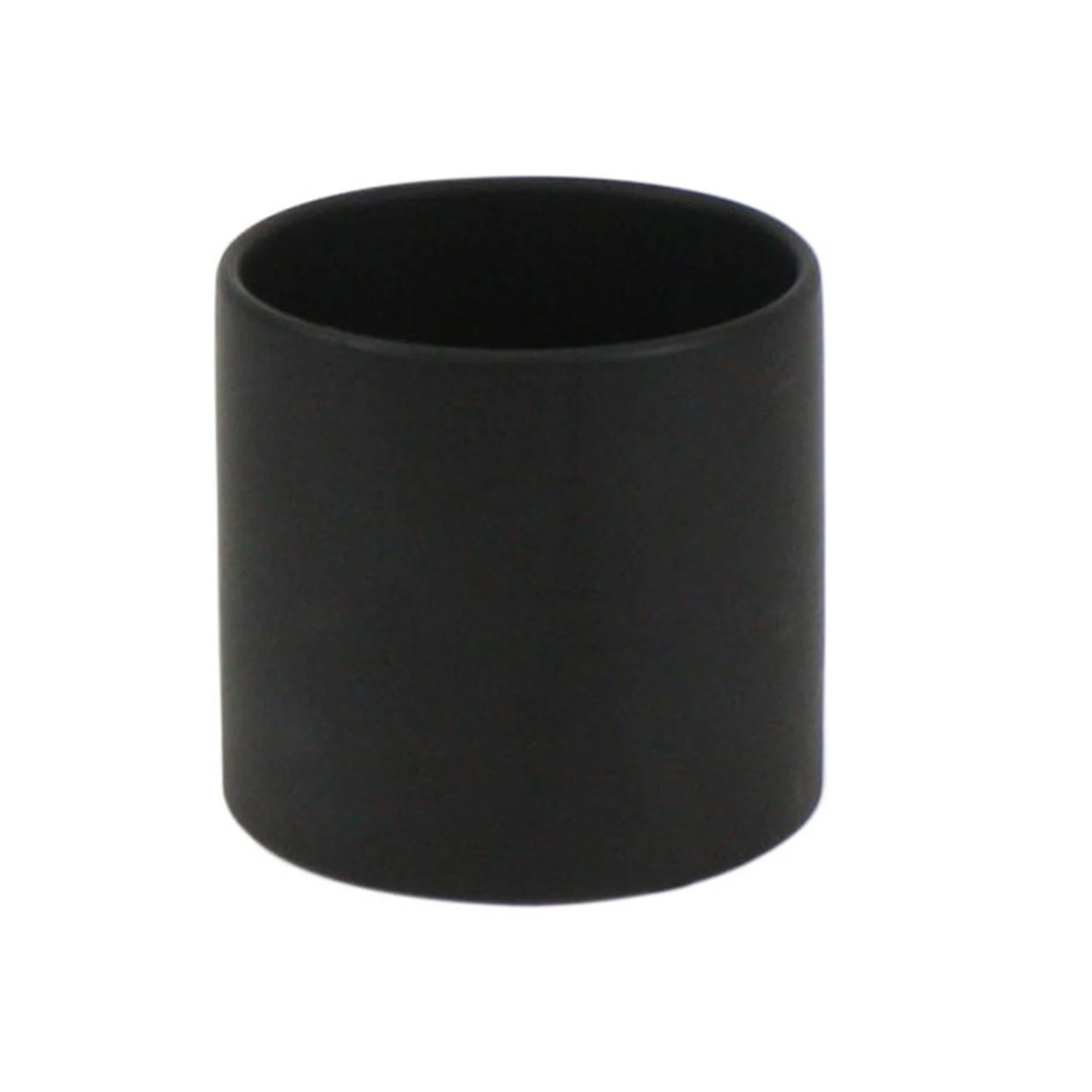 6”X6” MATTE BLACK CERAMIC CYLINDER VASE POT 3 6”X6” MATTE BLACK CERAMIC CYLINDER VASE POT