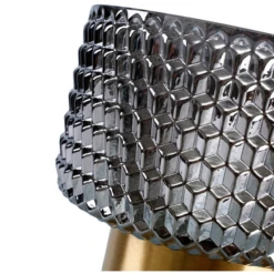 7”H X 6” AMBER STUDED GLASS -Cheap CERAMIC Shop 7h x 6 amber studed glass 1