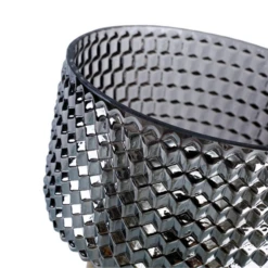 7”H X 6” AMBER STUDED GLASS -Cheap CERAMIC Shop 7h x 6 amber studed glass 3