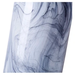 8"h X 6" MARBLE LIKE GLASS CYLINDER -Cheap CERAMIC Shop 8h x 6 marble like glass cylinder 2