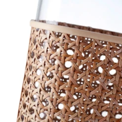 9”H X 7”L X 3”W BOHO STYLE CANE VASE -Cheap CERAMIC Shop 9h x 7l x 3w boho style cane vase 2