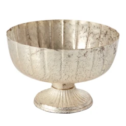 10'' X 6.5’'H CHAMPAGNE LITA COMPOTE (AD)
