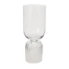 21.75”h X 8.5” GLASS VIVACE VASE REVERSIBLE -Cheap CERAMIC Shop accent decor 2175h x 85 glass vivace vase reversib