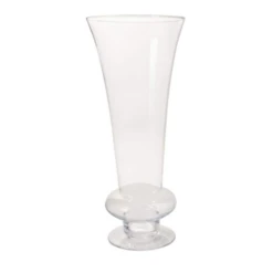 27.5”H X 11.5” GLASS CENTERPIECE DARIO VASE -Cheap CERAMIC Shop accent decor 275h x 115 glass centerpiece dario va 2