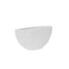 5.75”H X 10.25”L X 2.5”W WHITE CERAMIC ANNELI BOAT -Cheap CERAMIC Shop accent decor 575h x 1025l x 25w white ceramic anne