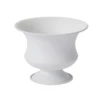 6.25”H X 8.25” WHITE METAL SYDNEY URN 2 6.25”H X 8.25” WHITE METAL SYDNEY URN -Cheap CERAMIC Shop accent decor 625h x 825 white metal sydney urn
