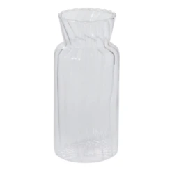 7.75”H X 3.5” GLASS FRANCINE VASE