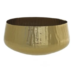 8"h X 16.5" Gold Roberi Bowl (AD)
