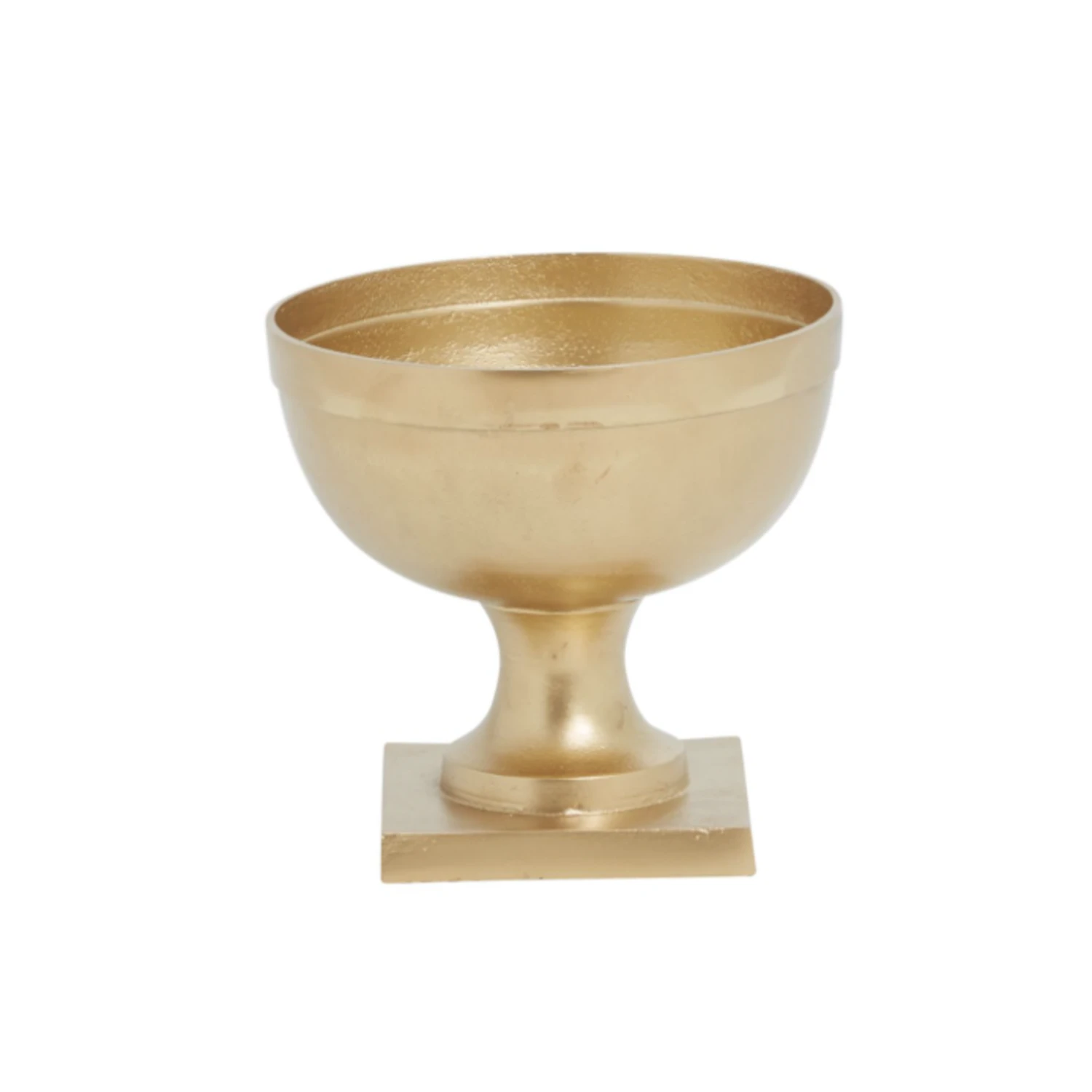 9.5"H X 10" GOLD CASTON COMPOTE COLLECTION 3 9.5"H X 10" GOLD CASTON COMPOTE COLLECTION