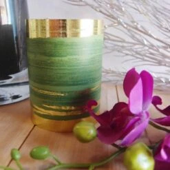 RIBBON LEAF ASPIDISTRA 4.25’’ X 50YDS GOLD/GREEN -Cheap CERAMIC Shop ribbon leaf aspidistra 425 x 50yds gold green 1